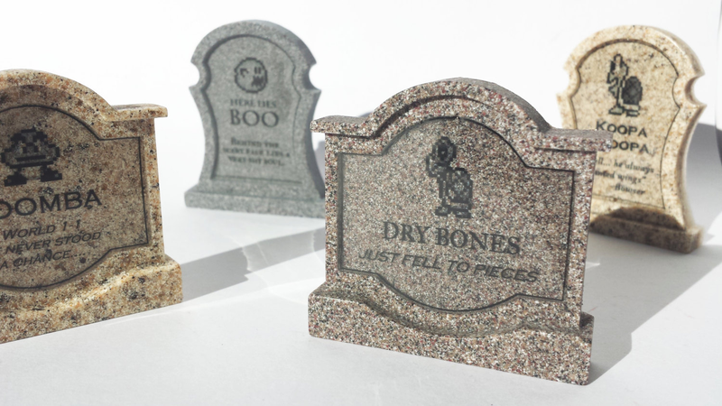 Illustration for article titled Remember The Dead With These Video Game Tombstones